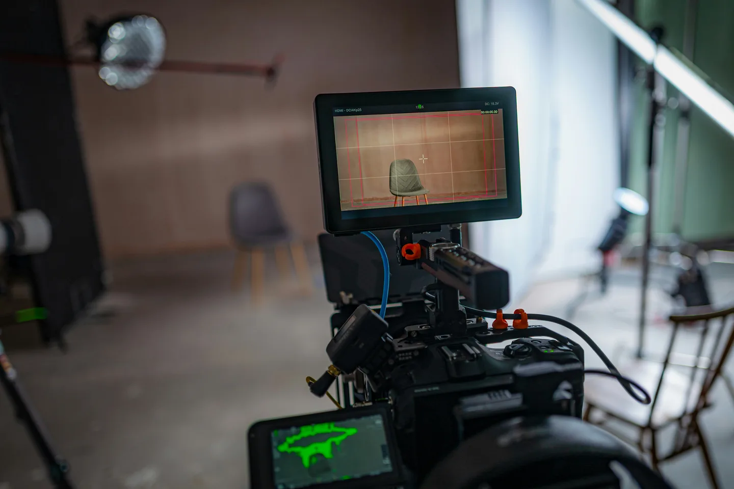 Video production set — visual atmosphere
